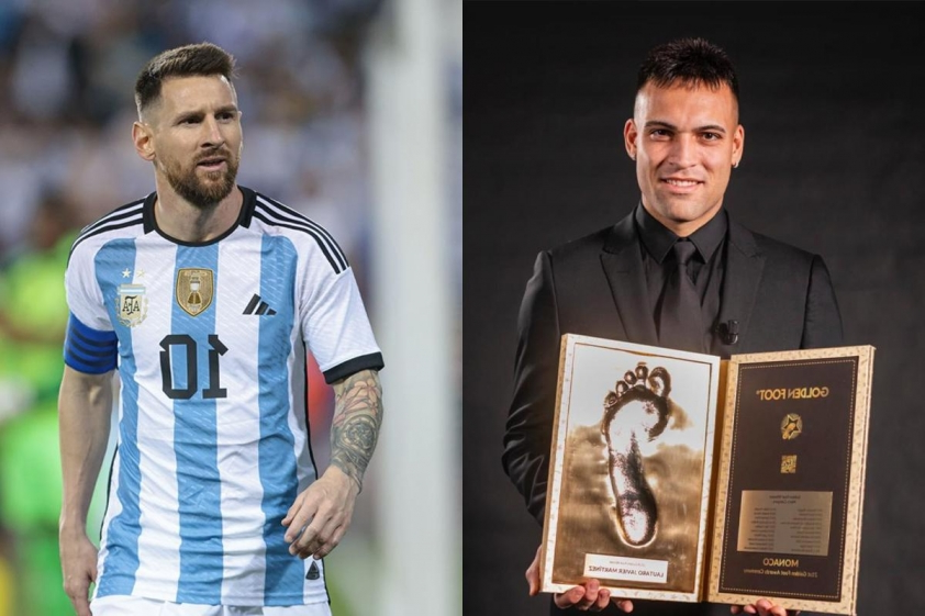 Lautaro Martinez vinh dự nhận Giải thưởng Bàn chân vàng 2024